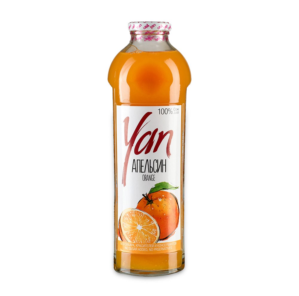 Сок Yan апельсин 0,93 л