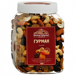 Cмесь орехов и сухофруктов Grand Master Гурман, 550г